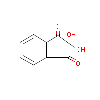 Ninhydrin formula graphical representation