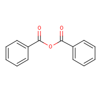 Benzoic anhydride formula graphical representation