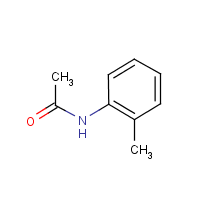 N-Acetyl-o-toluidine formula graphical representation