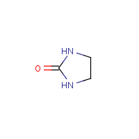 Ethyleneurea formula graphical representation