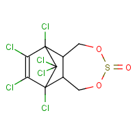 Endosulfan formula graphical representation