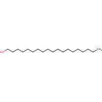 1-Nonadecanol formula graphical representation
