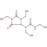 Diazolidinyl urea formula graphical representation