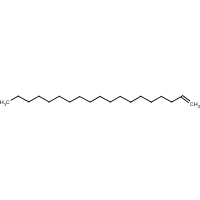 1-Nonadecene formula graphical representation