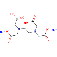 Disodium EDTA formula graphical representation