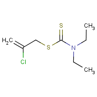 Sulfallate formula graphical representation