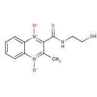 Olaquindox formula graphical representation