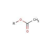 Cellulose acetate formula graphical representation