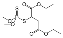 Malathion formula graphical representation