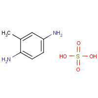 2,5-Diaminotoluene sulfate formula graphical representation