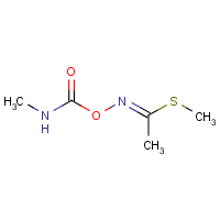 Methomyl formula graphical representation