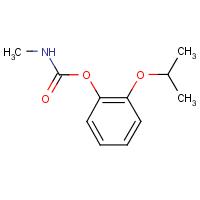 Propoxur formula graphical representation