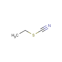 Ethyl thiocyanate formula graphical representation