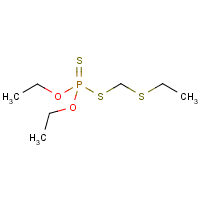 Phorate formula graphical representation