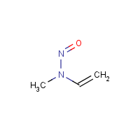 N-Nitrosomethylvinylamine formula graphical representation