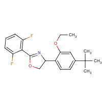 Etoxazole formula graphical representation