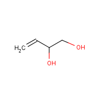 3-Butene-1,2-diol formula graphical representation