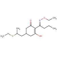 Sethoxydim formula graphical representation