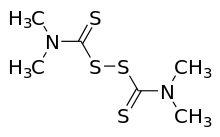 Thiram formula graphical representation