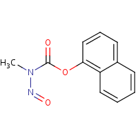 Nitrosocarbaryl formula graphical representation