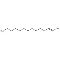 n-Tetradecene formula graphical representation