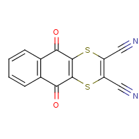 Dithianon formula graphical representation