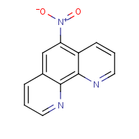5-Nitro-1,10-phenanthroline formula graphical representation