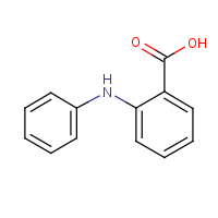 Fenamic acid formula graphical representation