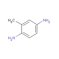 2,5-Diaminotoluene formula graphical representation