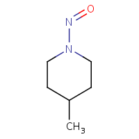 1-Nitroso-4-pipecoline formula graphical representation