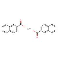 Lead naphthenate formula graphical representation