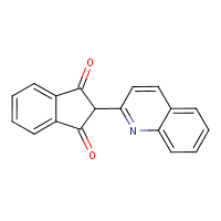 C.I. Solvent Yellow 33 formula graphical representation