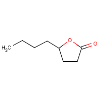 4-Butyl-gamma-butyrolactone formula graphical representation