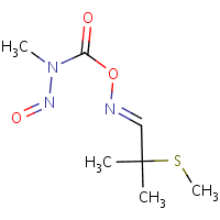 Nitrosoaldicarb formula graphical representation