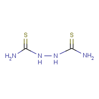 2,5-Dithiobiurea formula graphical representation