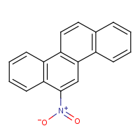 6-Nitrochrysene formula graphical representation