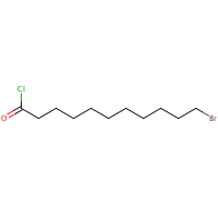 11-Bromoundecanoyl chloride formula graphical representation