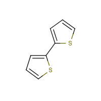 2,2'-Bithiophene formula graphical representation