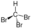 Bromoform formula graphical representation