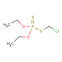 Chlormephos formula graphical representation