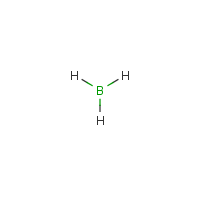 Borane formula graphical representation