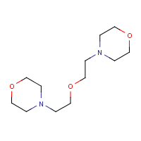 2,2'-Dimorpholinodiethyl ether formula graphical representation