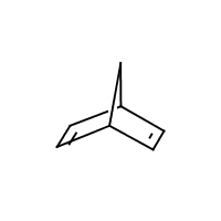 2,5-Norbornadiene formula graphical representation