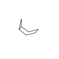 Bicyclo[4.1.0]heptane formula graphical representation