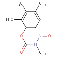 N-Nitrosolandrin formula graphical representation