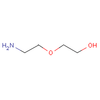 Diglycolamine formula graphical representation