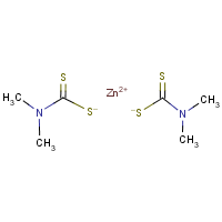 Ziram formula graphical representation