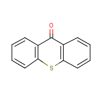 Thioxanthone formula graphical representation