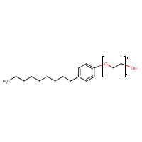 Nonoxynol formula graphical representation