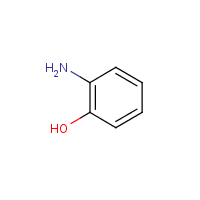 2-Aminophenol formula graphical representation